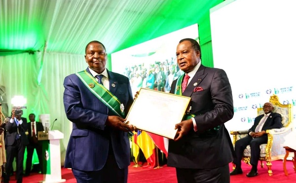 Sommet de la Cemac : Faustin Archange Touadéra passe le témoin à Dennis Sassou Nguesso