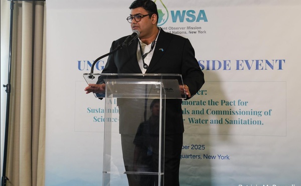 « Mieux ensemble » : la Mission panafricaine pour l'eau lance un pacte scientifique ambitieux lors de la 80e session de l'Assemblée générale des Nations Unies.