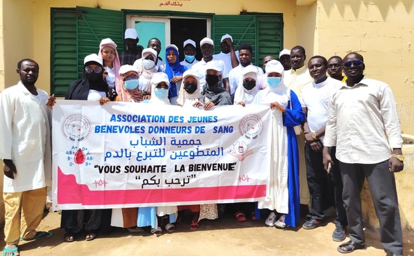 Tchad : à Abéché, l’AJBDS organise une journée de don de sang au CHU-A