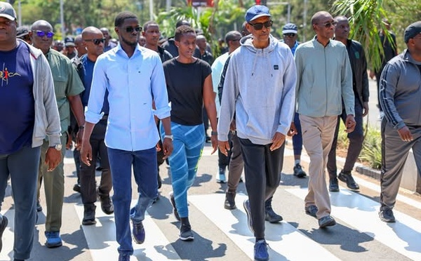 Sénégal - Rwanda : Le Président Faye participe à la "Car Free Day" à Kigali