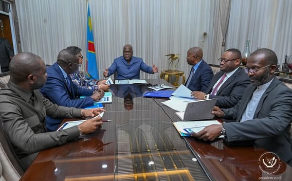 RDC : Réunion de conjoncture économique présidée par le ¨Président Félix Tshisekedi