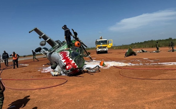 Côte d’Ivoire : Un hélicoptère militaire s'écrase lors d'un atterrissage d'urgence à Korhogo