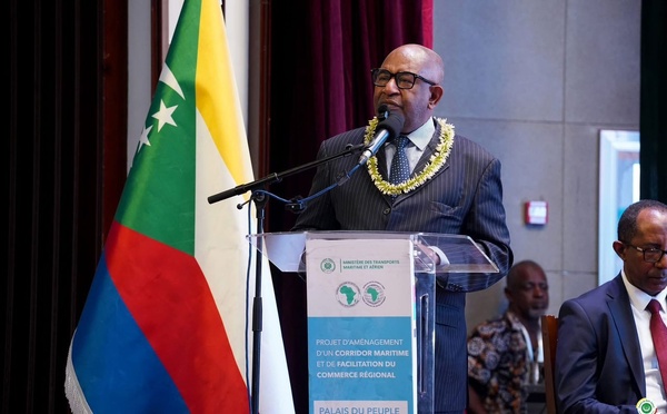 Union des Comores : lancement du projet de corridor maritime soutenu par la BAD à hauteur de 137 millions de dollars