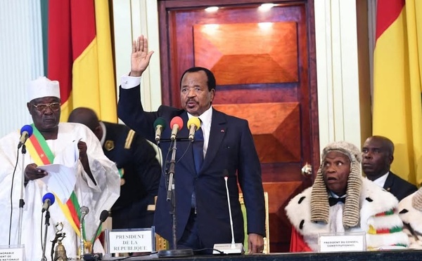 Cameroun : Paul Biya prête serment pour un huitième mandat, appel à la paix et au rassemblement