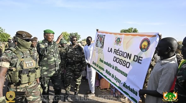 Niger : Accueil chaleureux du Général Tiani dans la Région de Dosso