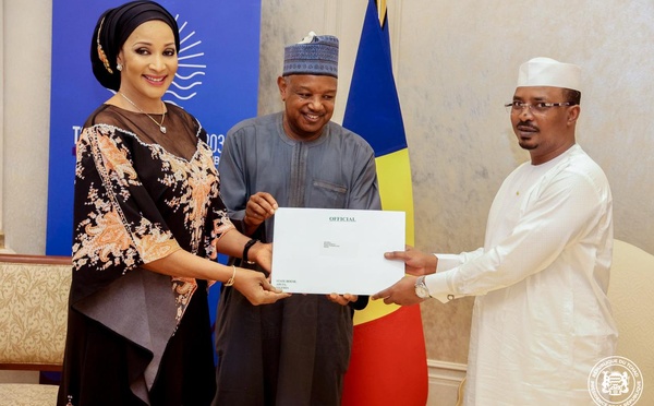 Tchad-PND : à Abu Dhabi, le chef de l’Etat reçoit une délégation nigériane