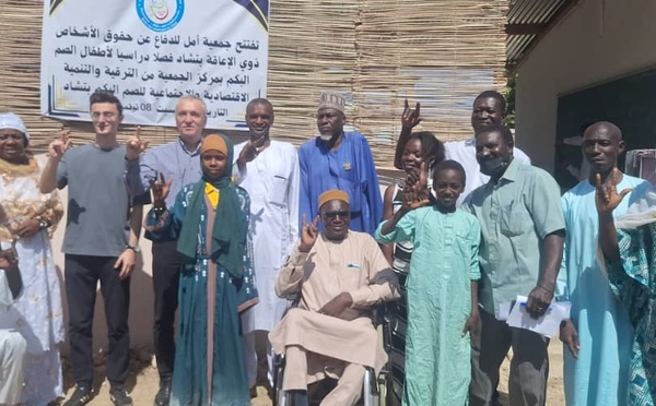 ‎ Tchad : l’Association Amal inaugure un centre dédié aux enfants sourds-muets