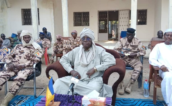 Tchad : le délégué général du gouvernement de la Tandjilé à la sous-préfecture de Ndam