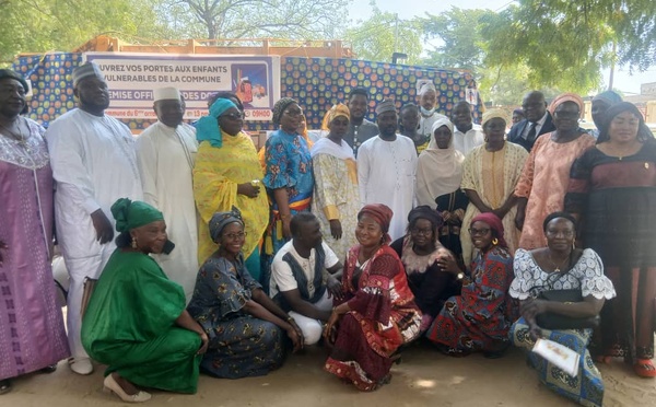 Tchad : remise de dons aux enfants vulnérables de la commune du 6ème arrondissement