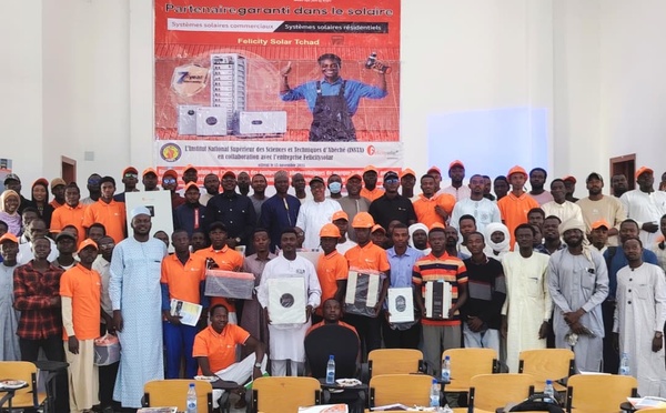 Tchad : L’INSTA forme des jeunes sur l’installation des équipements photovoltaïques