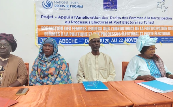 Tchad :  à Abéché, un atelier pour renforcer la participation politique des femmes dans le Ouaddaï