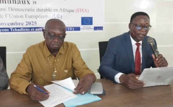 Tchad : un forum organisé par l’EISA pour clarifier le rôle des conseillers et  de la société civile