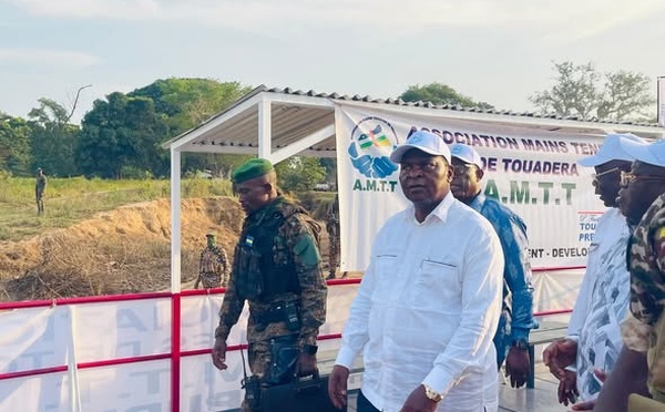 RCA : Le Président de la République inaugure le bac rénové à Batangafo