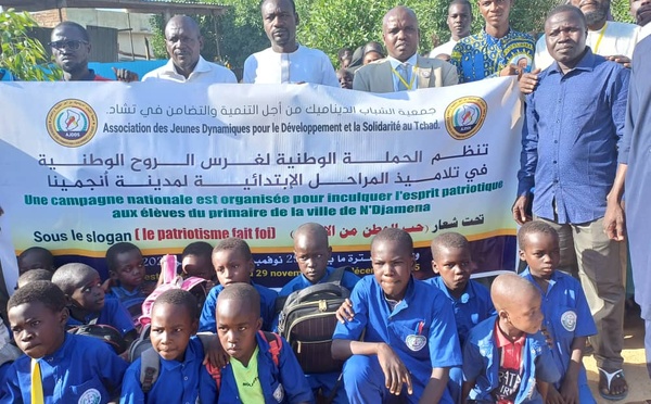 جمعية شباب الديناميكي تطلق حملة وطنية لترسيخ قيم المواطنة في مدارس نجامينا