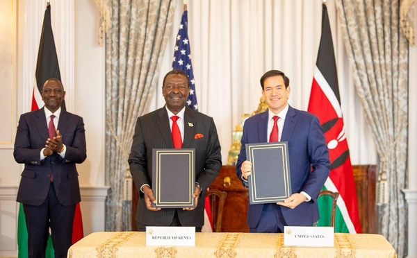 États-Unis – Kenya : Signature d’un cadre historique de coopération sanitaire