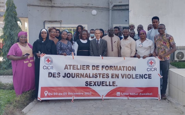 Tchad : des journalistes mieux outillés pour traiter la problématique des violences sexuelles, grâce au CICR