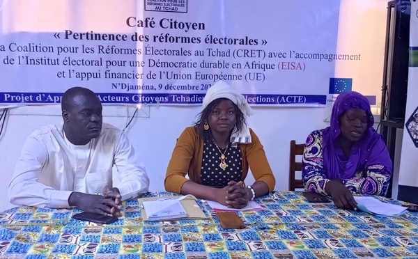 Tchad : la CRET organise un café citoyen