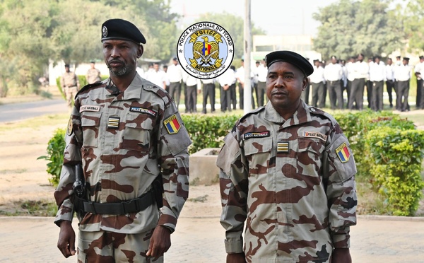 Tchad : deux officiers de Police pour leur dévouement exemplaire