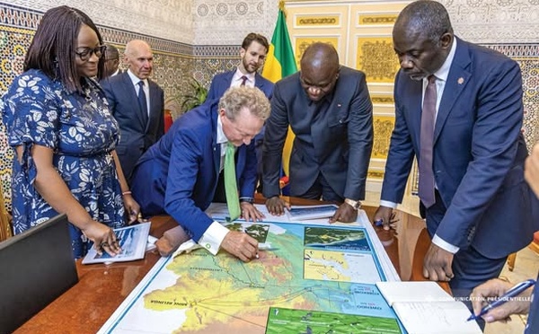 Gabon : Le Président Oligui Nguema a reçu une délégation du Groupe Fortescue