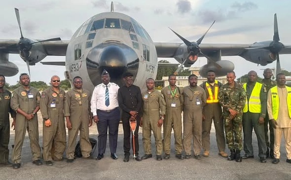 Diplomatie : L'avion militaire nigérian quitte le Burkina Faso pour le Ghana