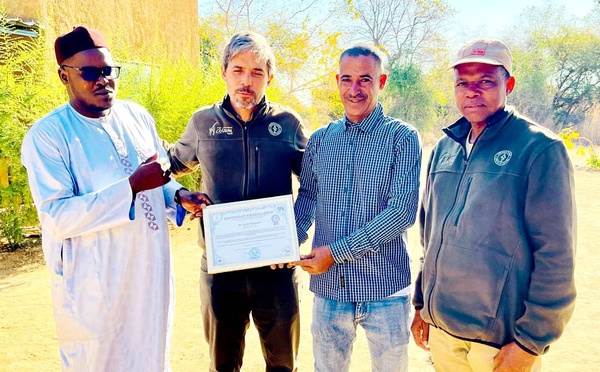 Zakouma : La jeunesse du Salamat honore Cyril Pelissier pour l'excellence de sa gestion