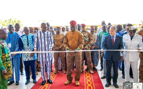 Burkina : le capitaine Ibrahim Traoré inaugure le CHU de Pala et son Centre de radiothérapie