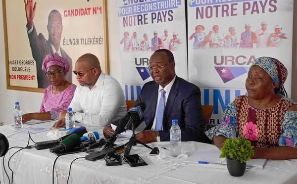 Présidentielle en Centrafrique : Duel de communication entre Dologuélé et le camp Touadéra