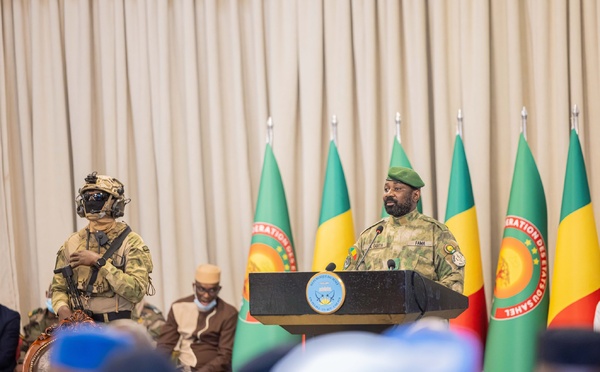 Mali : Le président de la transition reçoit les vœux des forces vives de la nation
