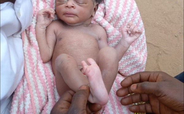 Tchad : un nouveau-né abandonné dans la rue à Moundou survit miraculeusement