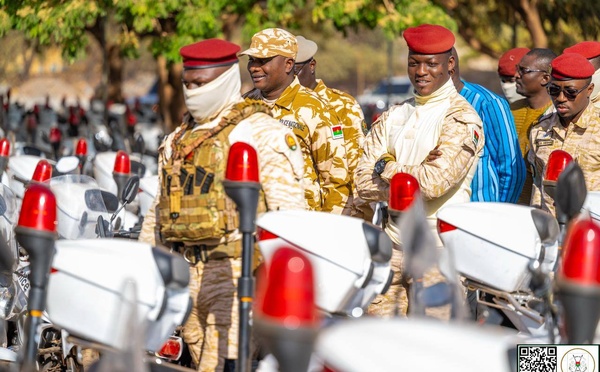 Sécurité au Burkina : 2 000 motos "Yento" pour la Police Nationale