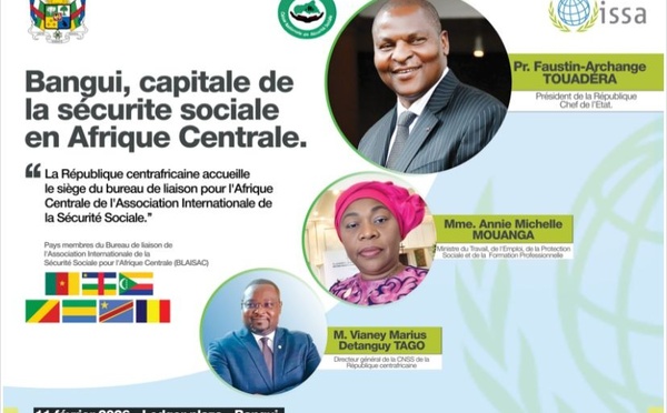 Transformation Numérique : Bangui, nouveau pôle de la sécurité sociale en Afrique Centrale