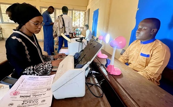 Baccalauréat 2026 : Programme d'enrôlement biométrique à N'Djamena