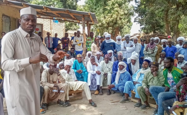 Tchad : campagne de sensibilisation pour la communication et le vivre-ensemble à Djekedjeke