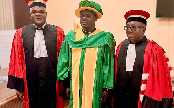 Gouvernance financière au Tchad : Hassan Moctar Kalibou décroche son doctorat avec brio à l’Université Panafricaine