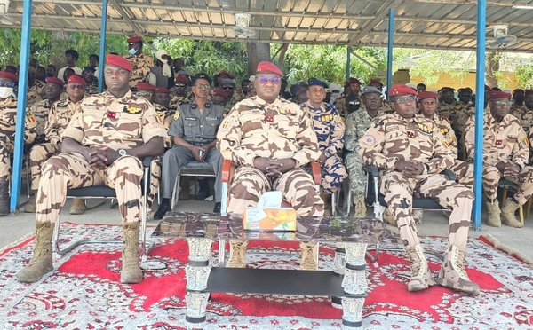 Tchad : au GEMIA, 109 élèves officiers franchissent une nouvelle étape de leur formation