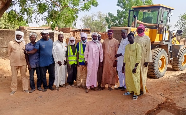 Tchad : À Mongo, les habitants du secteur 07 s’engagent pour la construction d’une piste communautaire