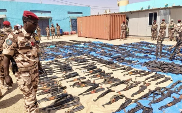 Tchad : au Ouaddaï, 559 armes remises aux autorités à Abéché