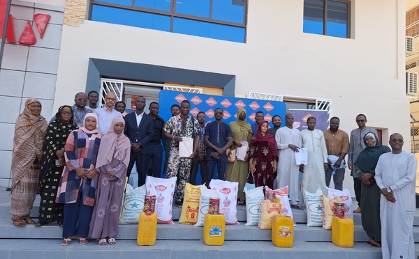 PROMO RAMADAN 2026 : Moov Money Tchad récompense la fidélité de ses clients en offrant des kits alimentaires et des tissus