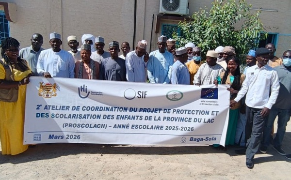 Tchad : le PROSCOLAC II renforce la coordination pour la protection et la scolarisation des enfants du Lac à Bagasola
