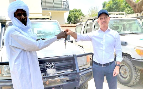 Bardai : la GIZ Tchad dote la commune de deux véhicules pour renforcer ses capacités opérationnelles