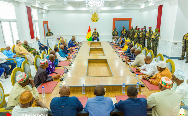 Guinée : le président de la République reçoit les forces vives de l’économie nationale