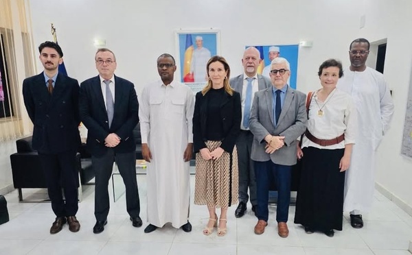 Tchad : coopération économique, le ministre d’État reçoit une délégation régionale française
