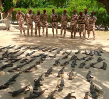 Tchad : 87 armes de guerre récupérées au Kanem