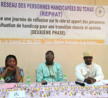 Tchad : le REPHAT met en avant le rôle crucial des personnes handicapées dans la transition