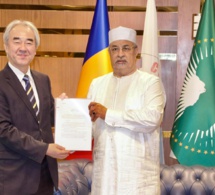 Tchad : le nouvel ambassadeur du Japon présente ses lettres de créance