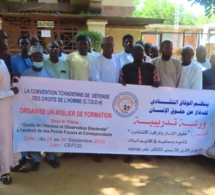 Tchad : la CTDDH forme ses militants sur les droits de l’homme et les observations électorales