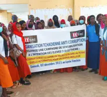 Tchad : campagne de sensibilisation de l'OTAC contre la corruption au Lycée Féminin d'Amrigbé
