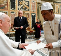 Tchad : Le Pape reçoit les lettres de créances du nouveau chef de la diplomatie tchadienne au Vatican