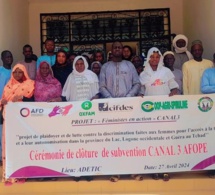 L'atelier de bilan du projet AFOPE à Mongo : Succès d'un projet féministe pour l'autonomisation des femmes au Guéra