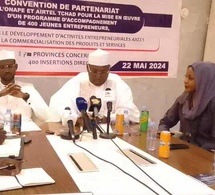 Tchad : signature de partenariat entre Airtel Tchad et l’ONAPE en faveur de 400 jeunes